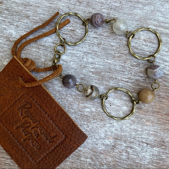 NWT Agate Stone Bracelet - Picture 1 of 1